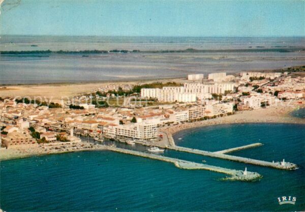 Le Grau-du-Roi Gard Vue generale aerienne de l’entree du ch