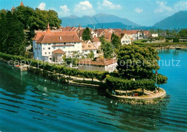Rapperswil SG Kapuzinerkloster Fliegeraufnahme