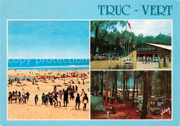 Cap-Ferret Lege-Cap-Ferret 33 Gironde Camping Caravaning du Truc Vert Strandp