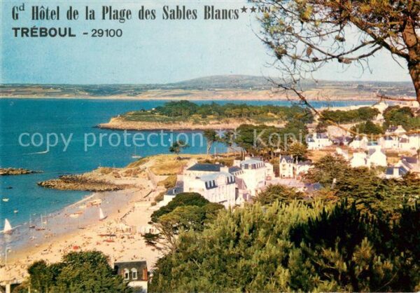 Treboul Douarnenez Grand Hotel de la Plage des Sables Blan