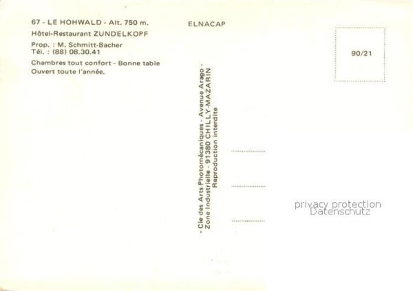 Le Hohwald Hotel Restaurant Zundelkopf – Bild 2