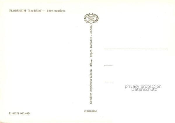 Plobsheim Base nautique Vue aerienne – Bild 2