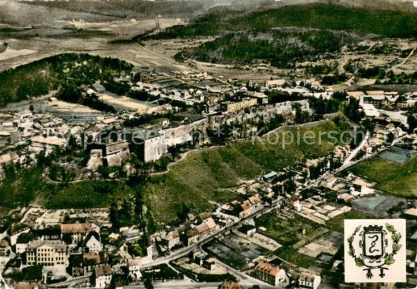 Bitche Moselle La Citadelle de Bitche Vue aerienne