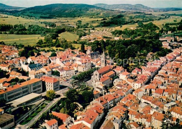 Bourbonne-les-Bains Vue aerienne