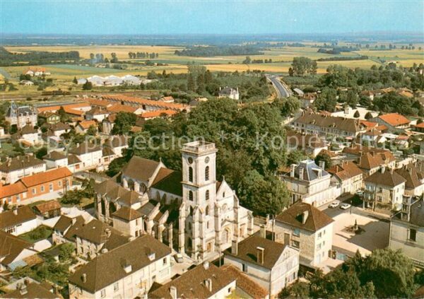 Brienne-le-Chateau Eglise Vue aerienne