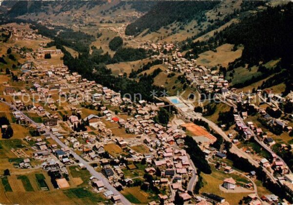 Morzine Vue generale aerienne