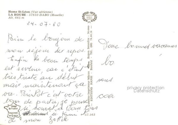 La Hoube Home St Leon Vue aerienne – Bild 2