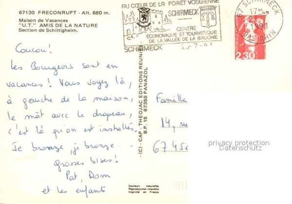 Freconrupt La Broque Maison de Vacances UT Amis de la Nature – Bild 2