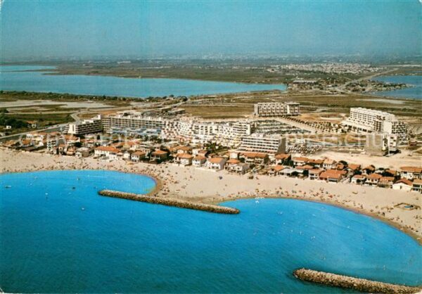 Carnon Plage Vue aerienne