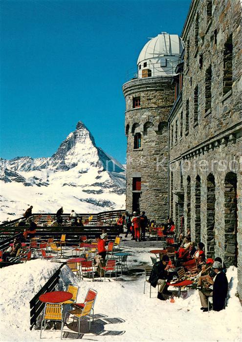 Zermatt VS Kulmhotel Gornergrat Matterhorn