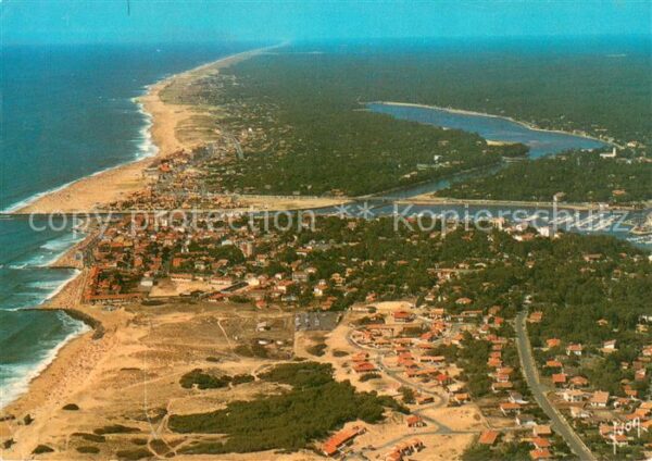 Capbreton La Cote Atlantique Vue aerienne
