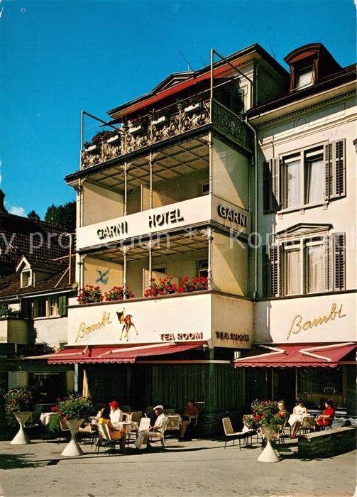 Bad Ragaz Ragatz Hotel Garni Tea Room Cafe Bambi