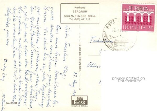 Amden SG Kurhaus Bergruh – Bild 2