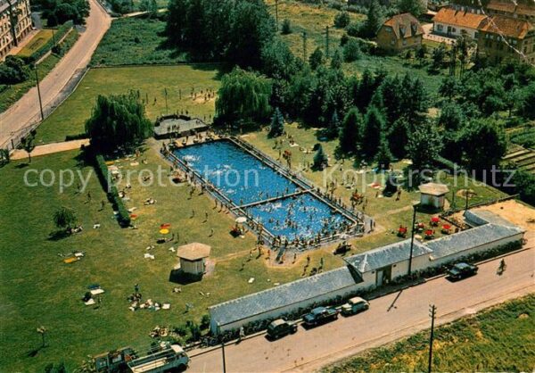 Ingwiller La piscine vue aérienne