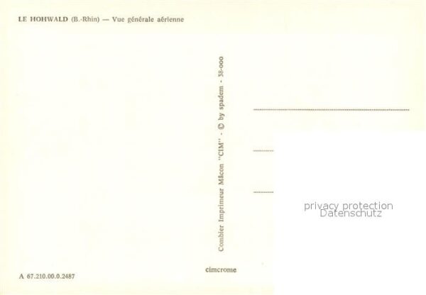 Le Hohwald Vue aérienne – Bild 2