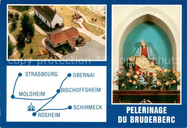 Rosheim Elsass Lothringen Pelerinage Notre Dame des Sept Douleurs