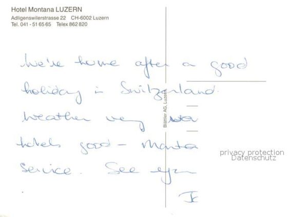 Luzern LU Hotel Montana – Bild 2