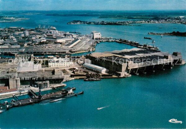 Lorient Morbihan Bretagne La base vue aérienne