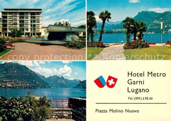 Lugano TI Hotel Metro Promenade Luganersee