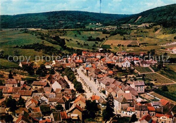 Saint-Jean-de-Vaux Vue aérienne