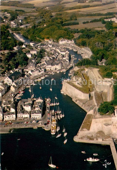 Le Palais Belle-Ile-en-Mer Le port et la citadelle vue aérienne