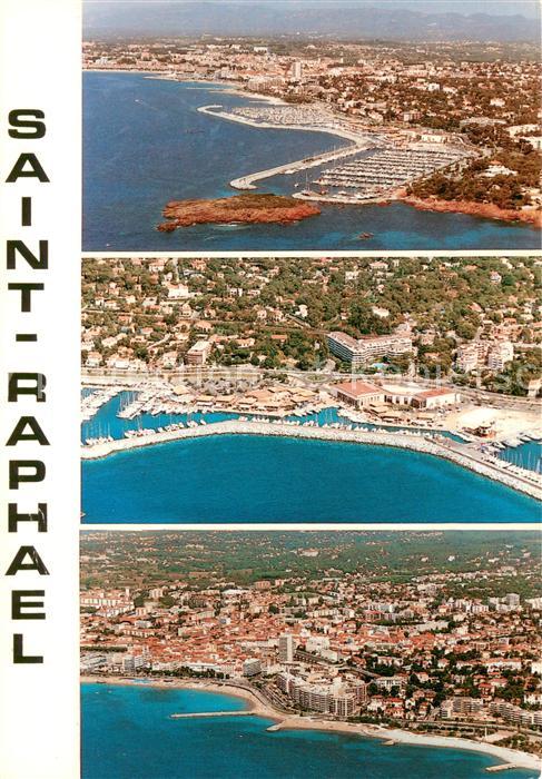 Saint-Raphael Var Côte d_Azur vue aérienne
