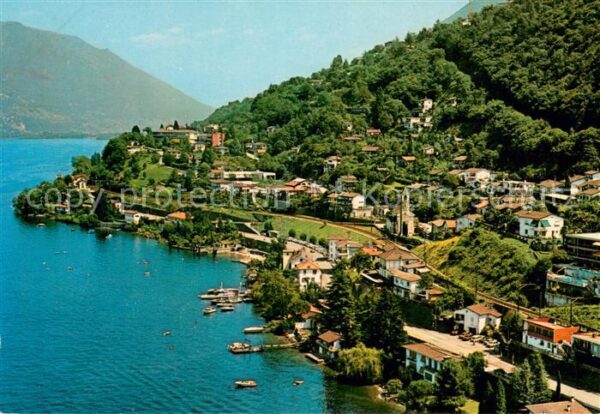 San Nazzaro Lago Maggiore Fliegeraufnahme