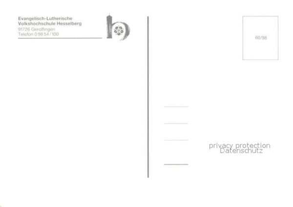 Gerolfingen Nidau Ev Lutherische Volkshochschule Hesselbe – Bild 2
