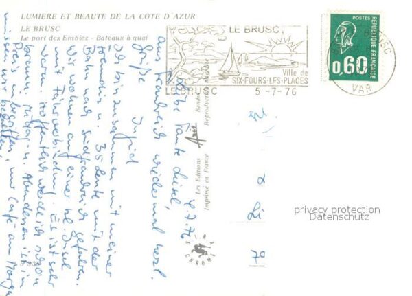 Le Brusc Le port des Embiez Bateaux a quai – Bild 2