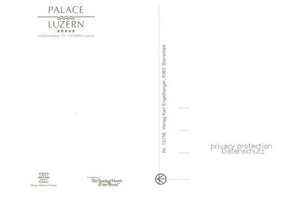 Luzern LU Hotel Palace Luzern – Bild 2
