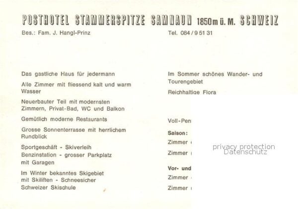 Samnaun Dorf Posthotel Stammerspitze – Bild 2