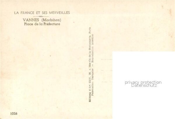 Vannes 56 Place de la Prefecture – Bild 2