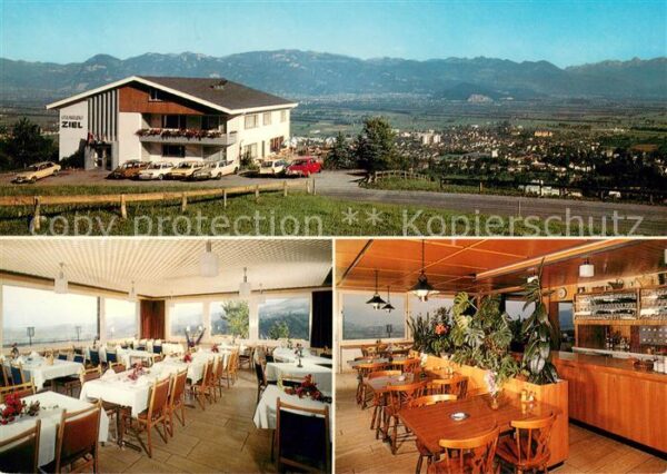 Altstaetten SG Gasthaus Ziel Restaurant Fernsicht Alpe