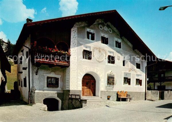 Scuol GR Bündnerhaus