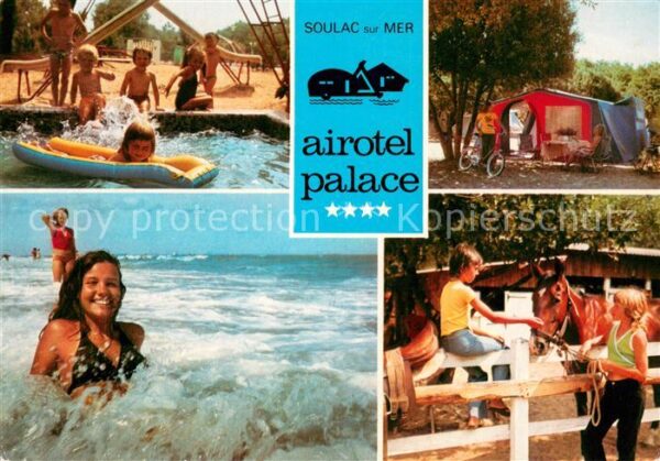 Soulac-sur-Mer Joie a vivre Airotel Palace Plage Campi