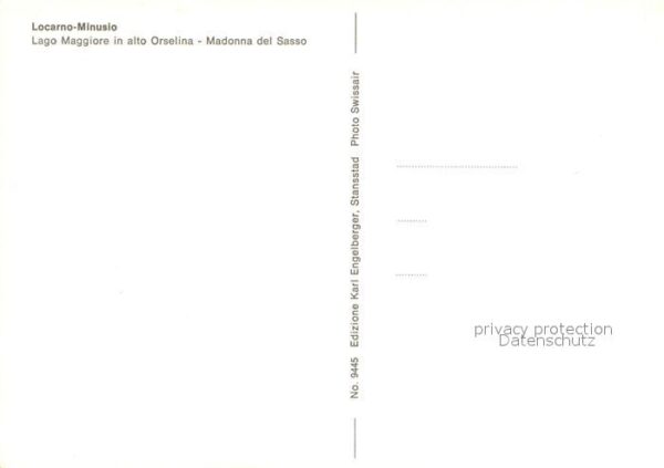 Minusio Locarno TI Lago Maggiore in alto Orselina Madonna – Bild 2