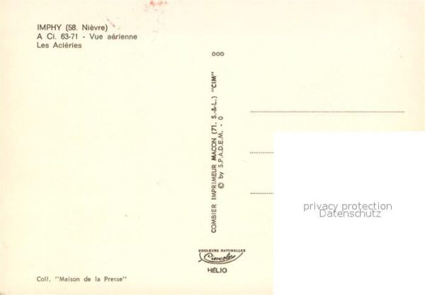 Imphy Les Aciéries vue aérienne – Bild 2