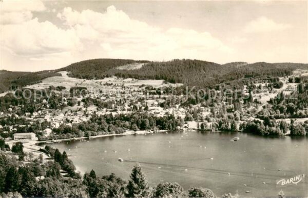 Gerardmer Vosges Station elimatique La Ville et le Lac v