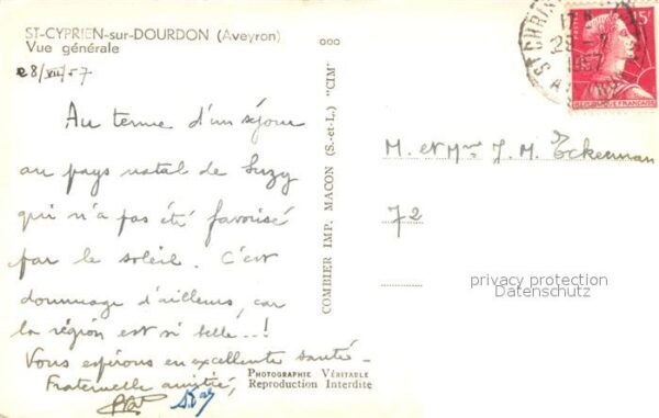 Saint-Cyprien-sur-Dourdou Vue generale – Bild 2