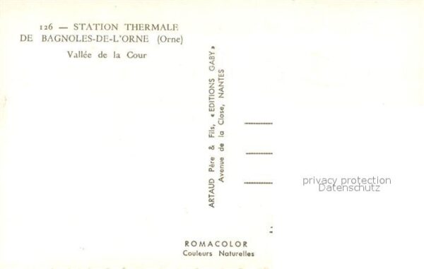 Bagnoles-de-l Orne Station Thermale Vallee de la Cour – Bild 2