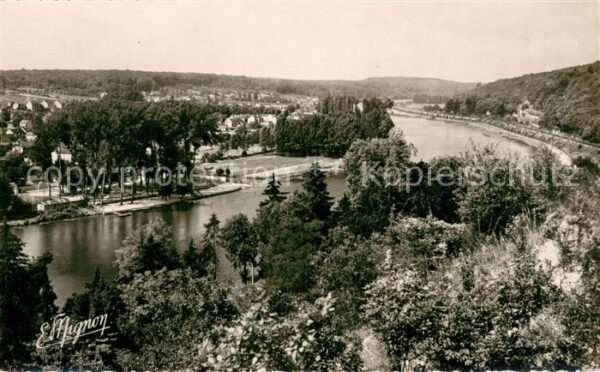 Thomery Perspective sur la Seine