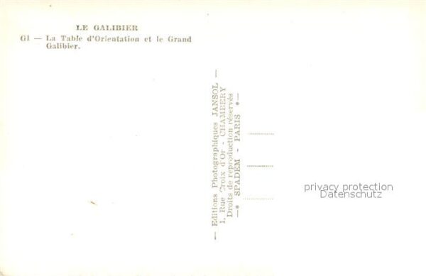 Le Galibier La Table d’Orientation et le Grand Gali – Bild 2