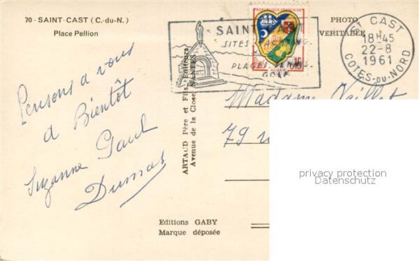 Saint-Cast-le-Guildo Place Pellion – Bild 2
