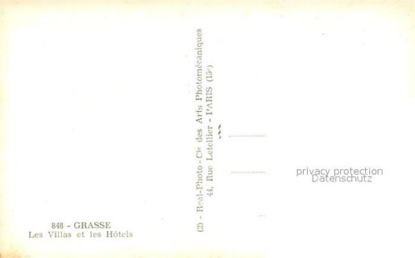 Grasse Alpes Maritimes Les Villas et les Hotels – Bild 2