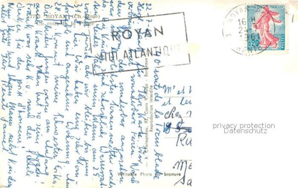 Royan 17 Un coin de la Plage – Bild 2