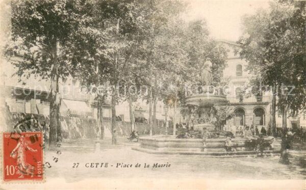 Cette Sete Place de la Mairie