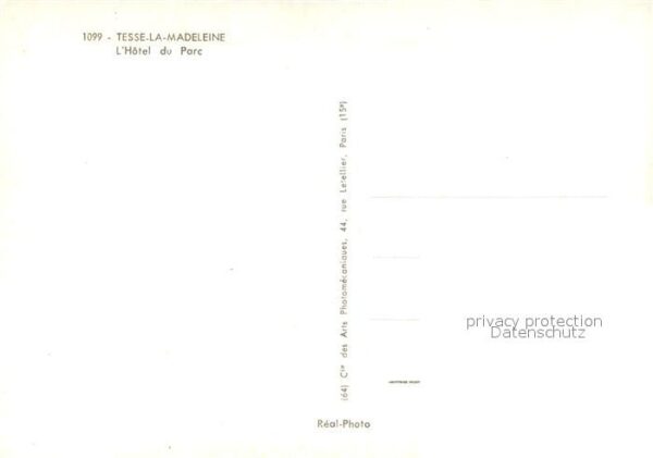 Tesse la Madeleine Hotel du Parc – Bild 2