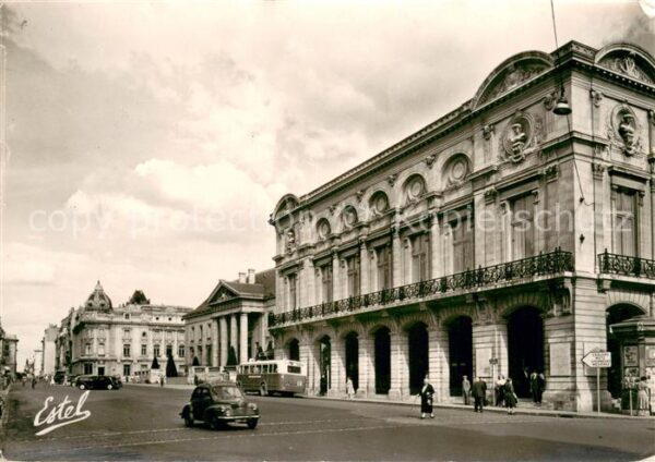 Reims Champagne Ardenne Place Myron Herrick Le Theatre et le Pa