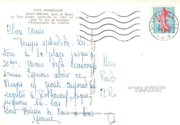 Saint-Servan sur Mer Bord de Rance La Tour Solidor – Bild 2