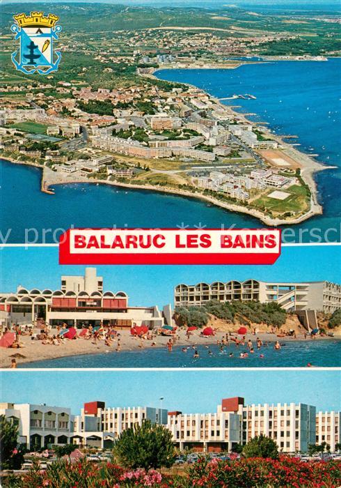 Balaruc-les-Bains Vue aerienne et ses villages de vacance